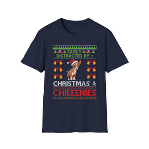 Christmas & Chihuahuas T-Shirt — 