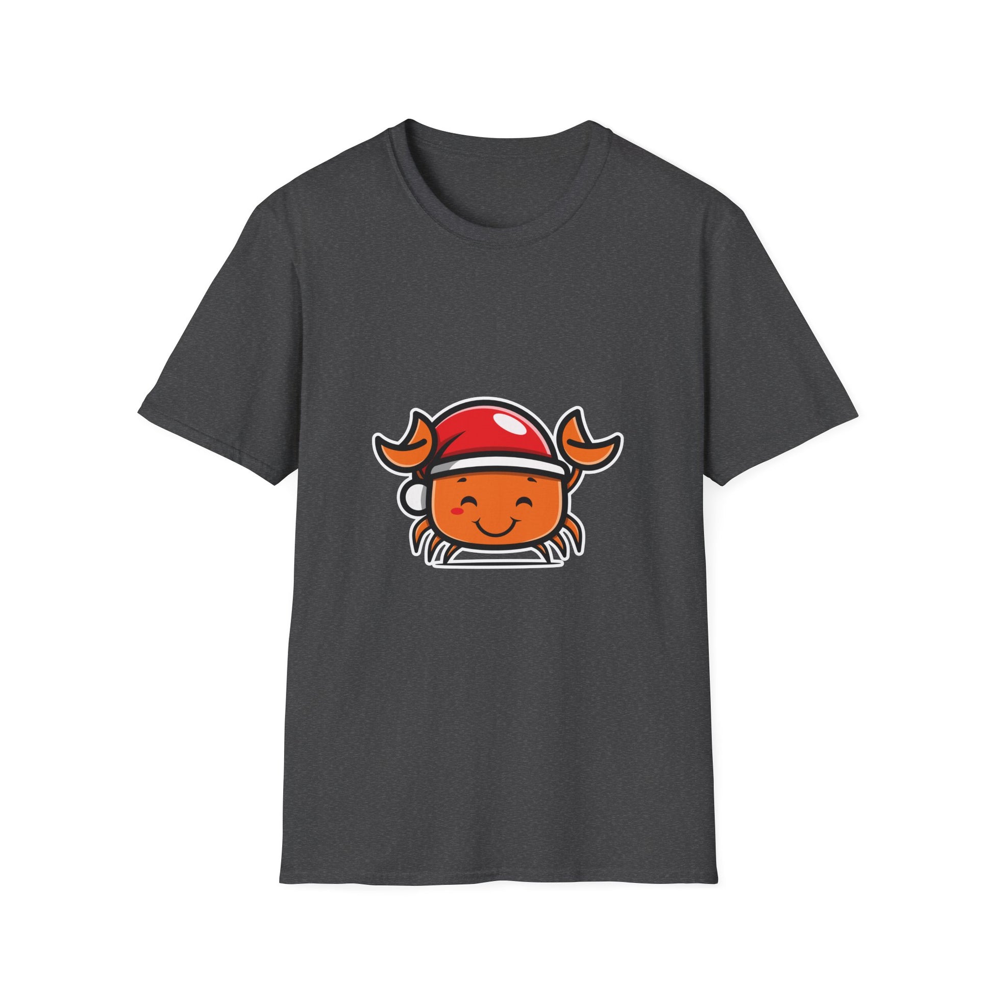 Christmas Crab Santa Hat Ugly Christmas Sweater Unisex T-Shirt