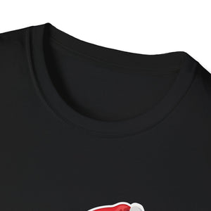 Is This Jolly Enough Black Cat Merry Christmas Tree Lights T-Shirt
