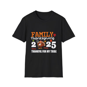 Family Thanksgiving 2025 Turkey Thanksgiving Matching group  Unisex T-Shirt