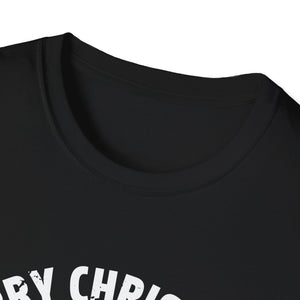 Merry Christmas in July T-Shirt – Santa on the Beach Graphic Tee