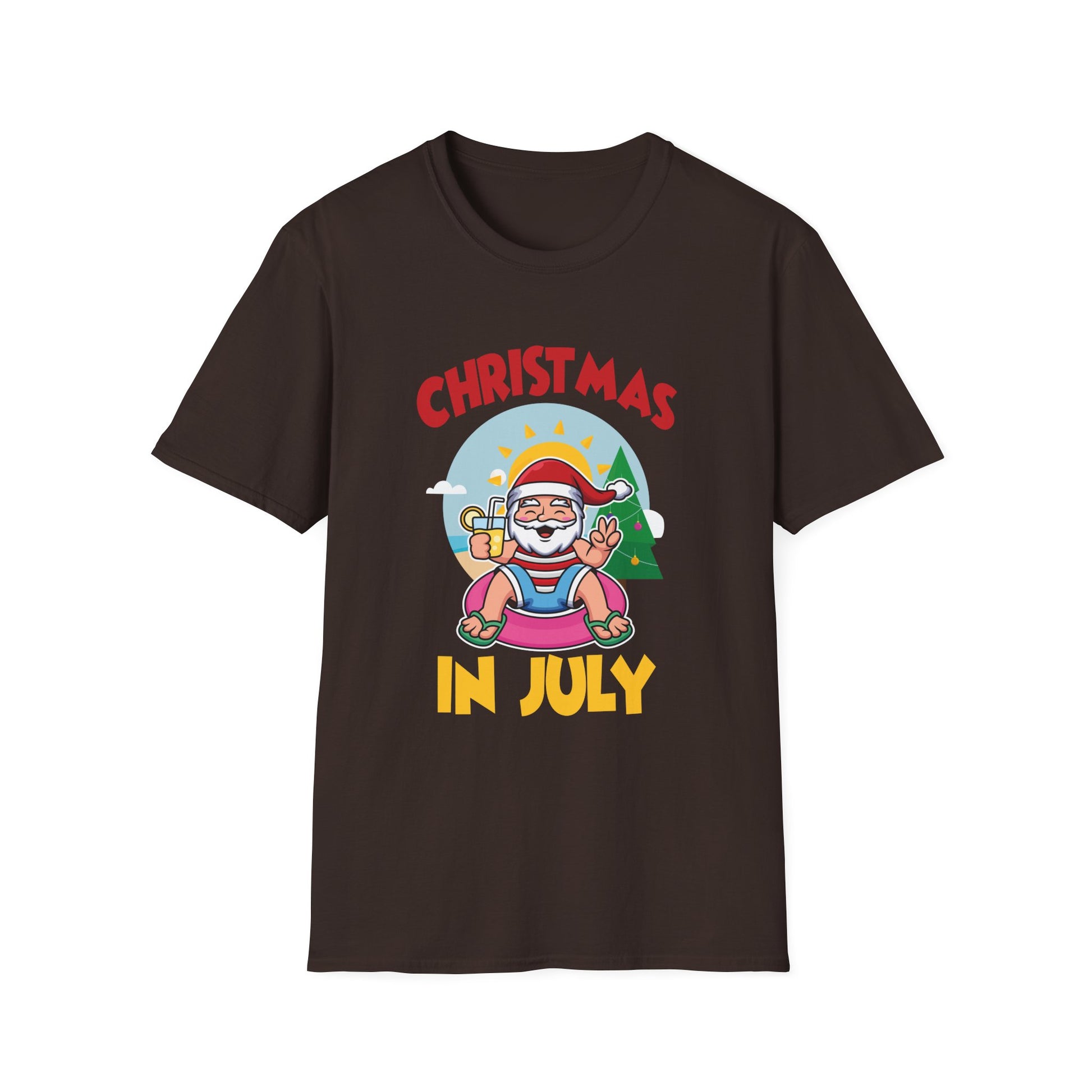 Christmas in July funny santa xmas for Sommer Christmas Unisex T-Shirt
