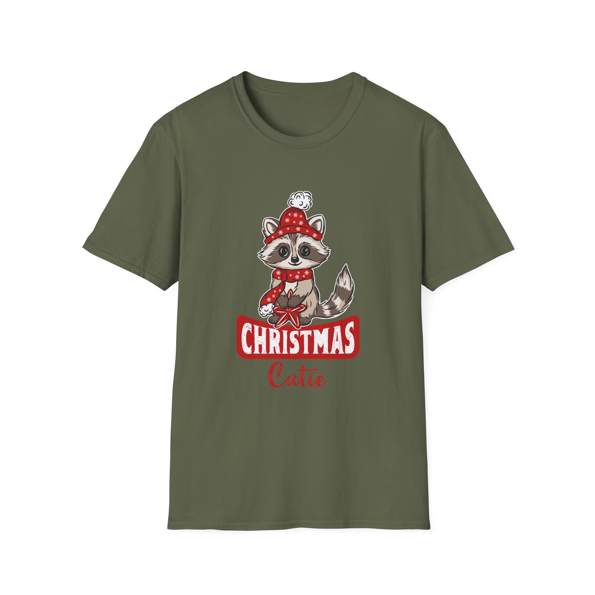 Christmas Cutie Raccoon T-Shirt