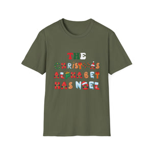 Christmas Alphabet Has Noel T-Shirt — Festive Holiday Lettering Tee