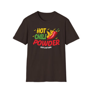 Hot Chili Powder Graphic Tee — Spicy Pepper Vintage-Style T-Shirt
