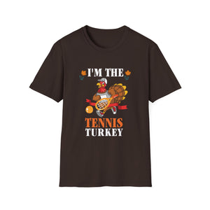 I'm the Tennis Turkey T-Shirt — Funny Thanksgiving Tennis Shirt