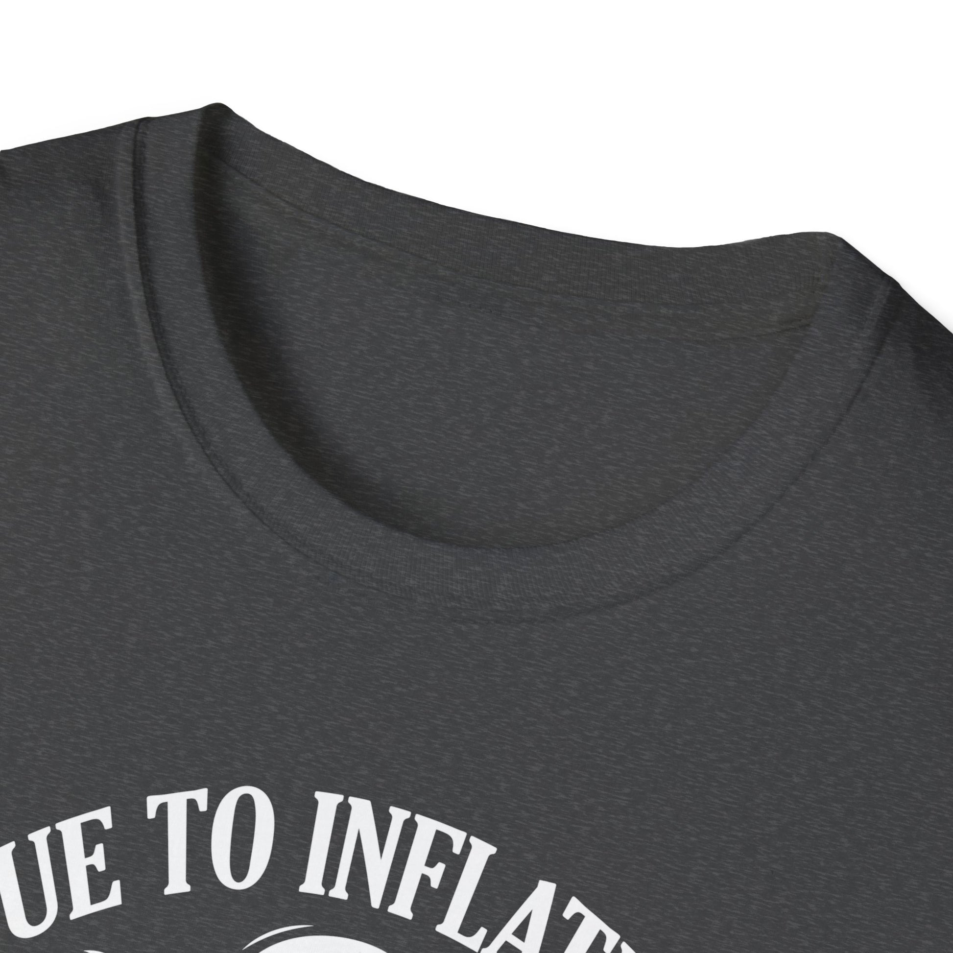 Due To Inflation This Is My Halloween Costume Cute Halloween TeeUnisex Softstyle T-Shirt