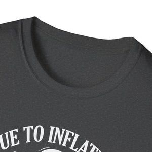 Due To Inflation This Is My Halloween Costume Cute Halloween TeeUnisex Softstyle T-Shirt