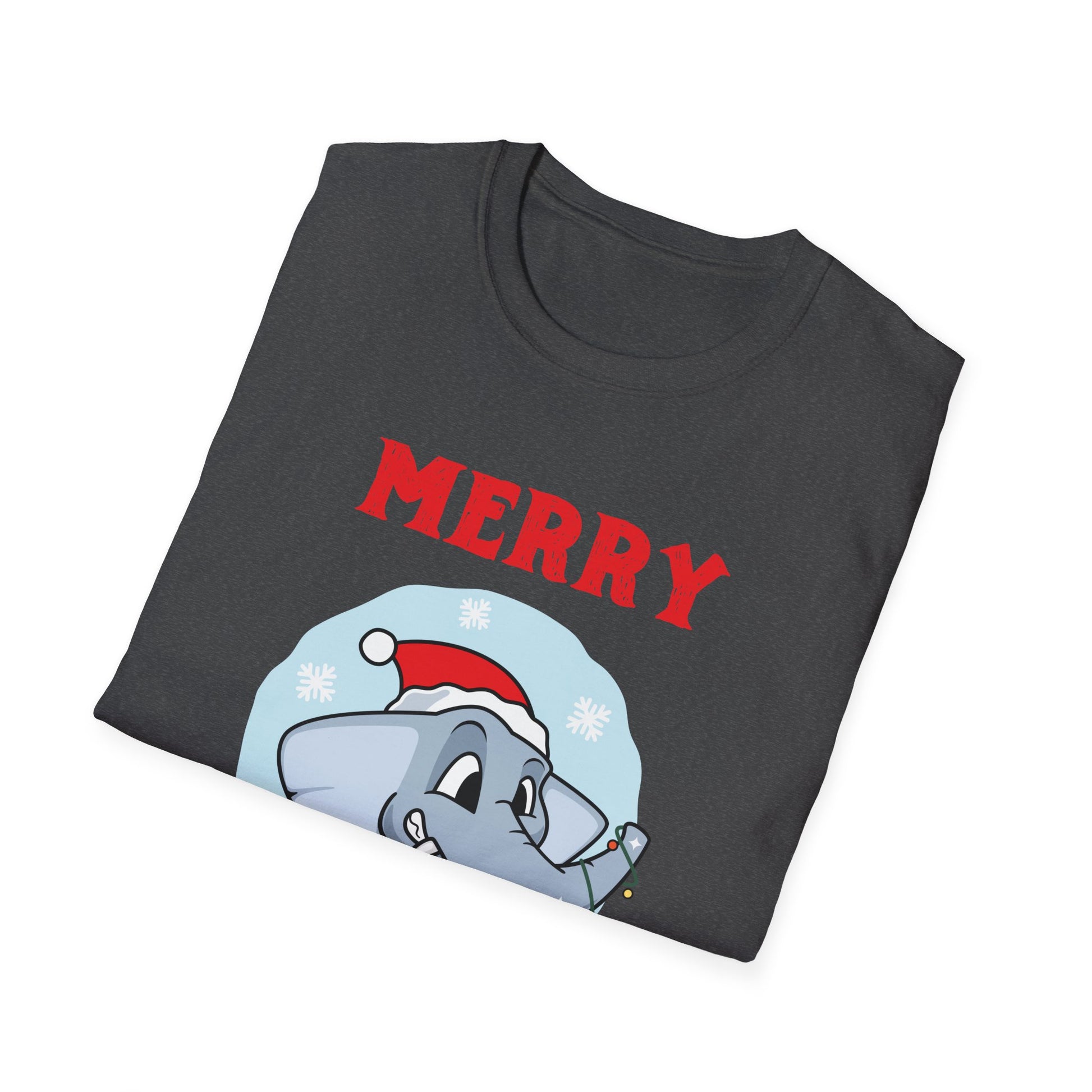 Christmas Elephant  Sweet Christmas Animals Unisex T-Shirt