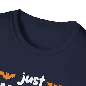 Just Here For The Boos Halloween Costume Funny Halloween TeeUnisex Softstyle T-Shirt