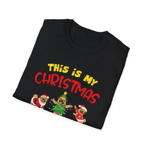 Christmas Pajama Shirt T-Shirt – “This Is My Christmas Pajama Shirt” Holiday Tee