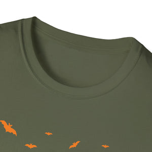 Halloween Bigfoot T-Shirt — Sasquatch Jack-O’-Lantern Moon Tee