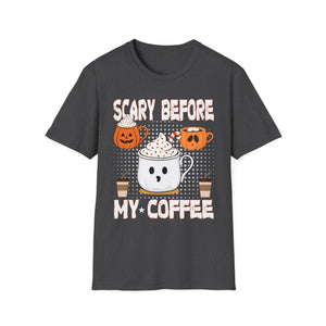 Halloween Coffee T‑Shirt — 
