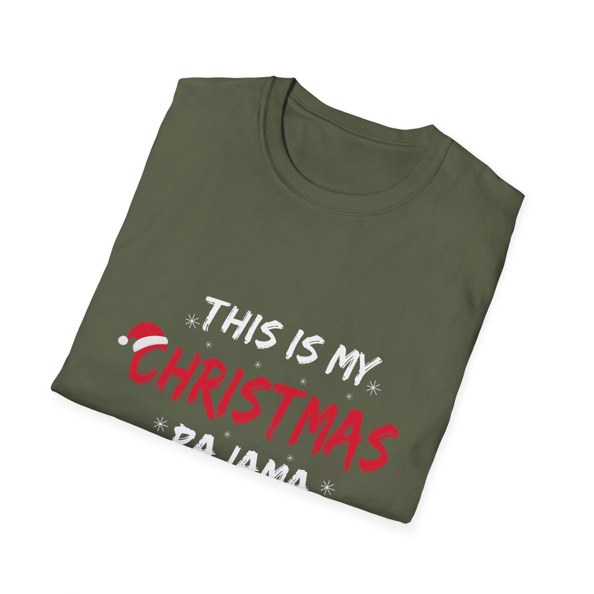 Christmas Pajama Shirt T‑Shirt — This Is My Christmas Pajama Shirt Holiday Tee