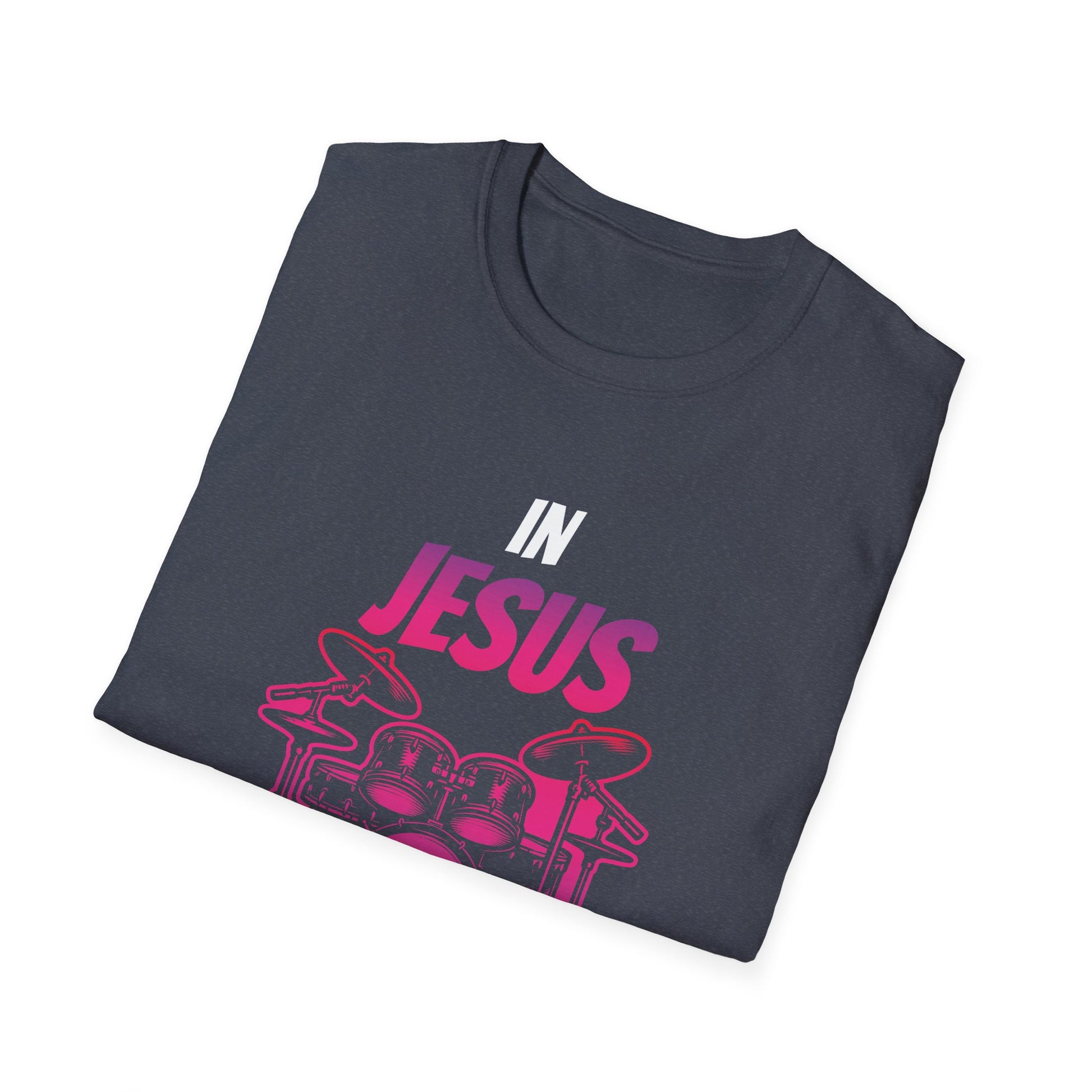 BoredKoalas Jesus Name I Play Drums Unisex T-Shirt
