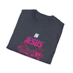 BoredKoalas Jesus Name I Play Drums Unisex T-Shirt