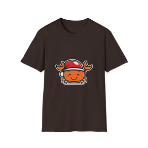 Christmas Crab Santa Hat Ugly Christmas Sweater Unisex T-Shirt