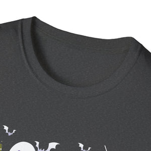 Cute Halloween Nurse Nursing Zombie Halloween Pattern TeeUnisex Softstyle T-Shirt