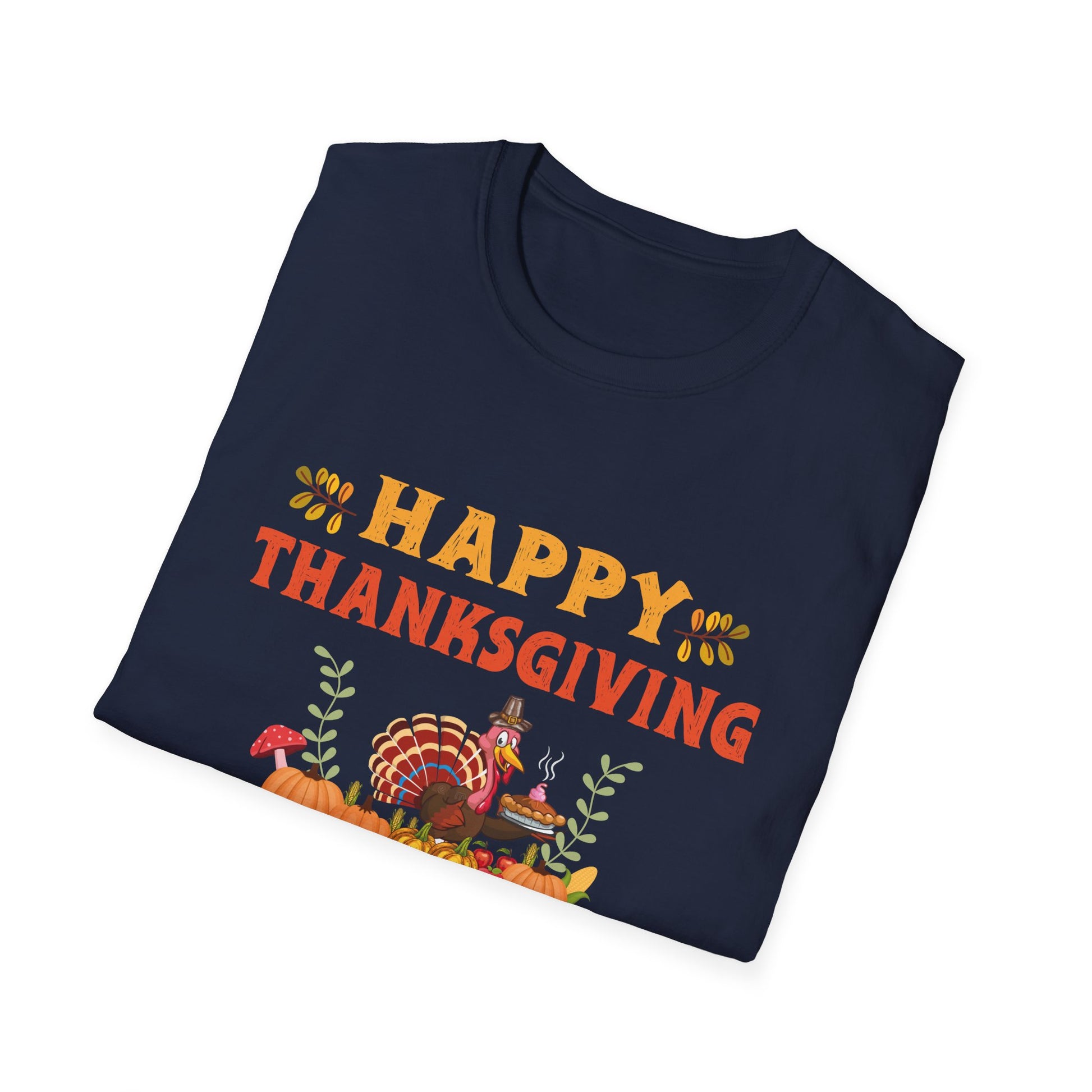 Friendsgiving squad for thanksgiving party with friends T-Shirt-productor-mockup