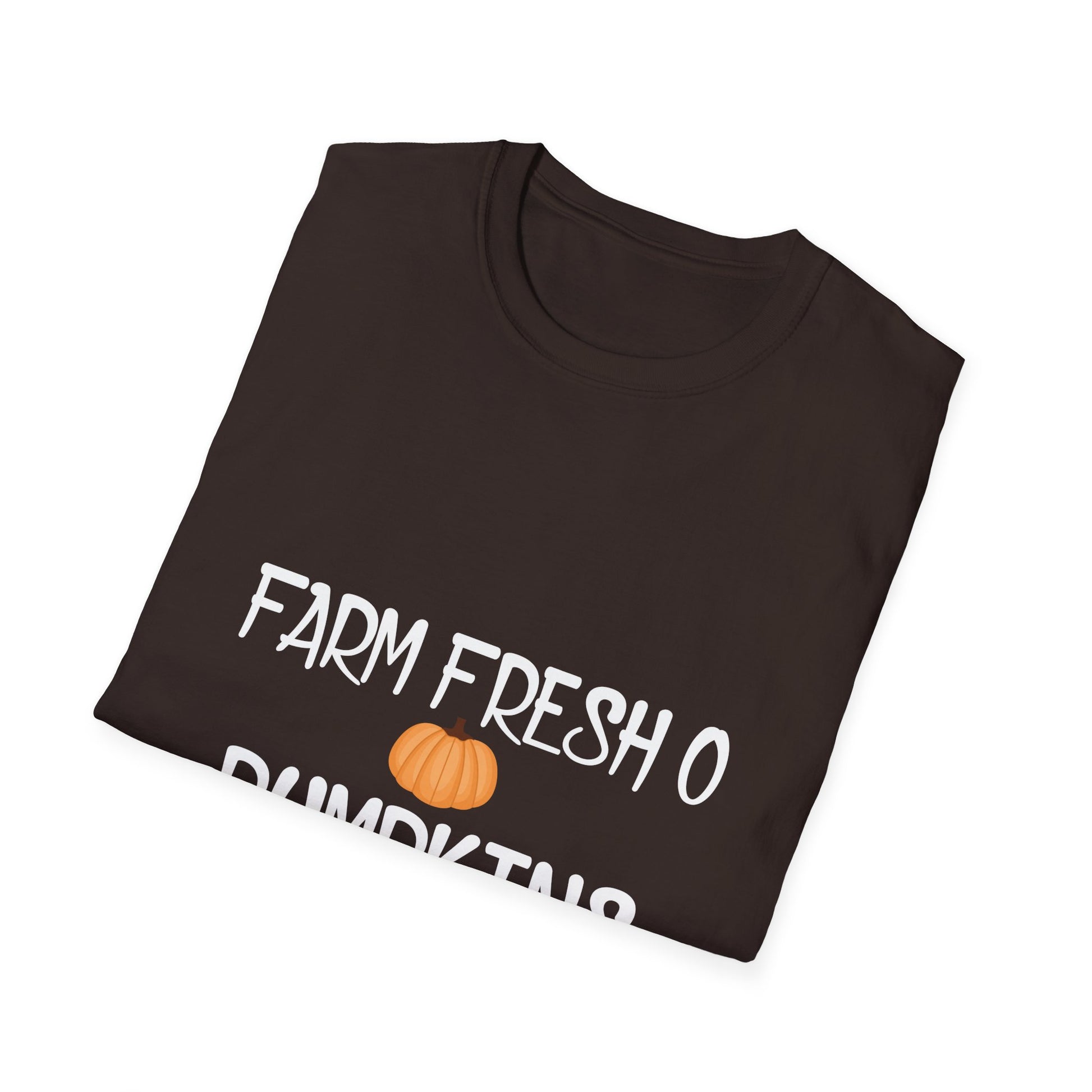 Farm Fresh Pumpkins T-Shirt — Pumpkin Patch, Apples & Hayrides Fall Tee