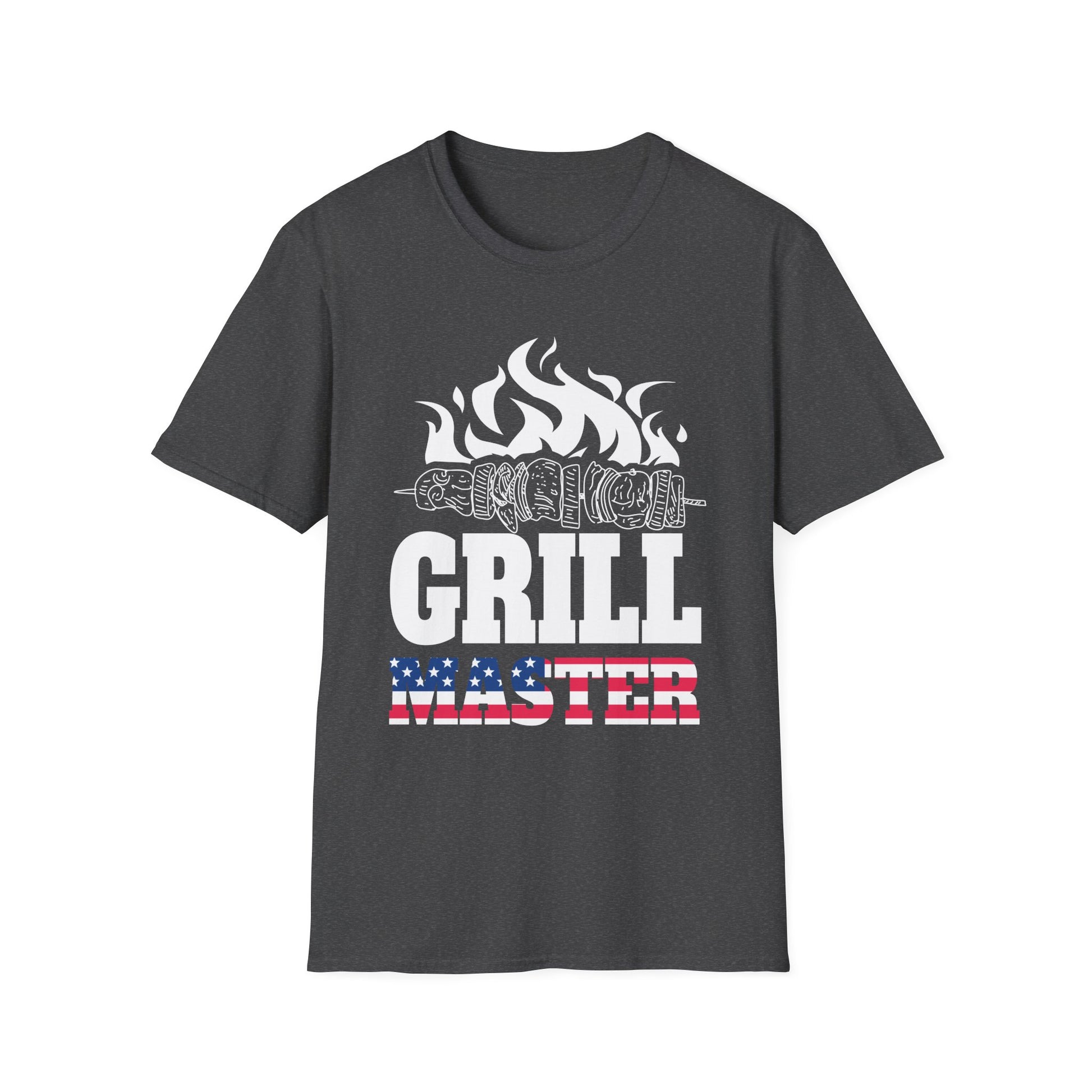 Grill Master T‑Shirt — Patriotic BBQ Grillmaster Tee