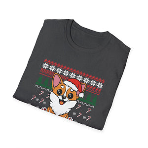 Christmas Corgi T-Shirt — Merry Christmas Holiday Dog Tee