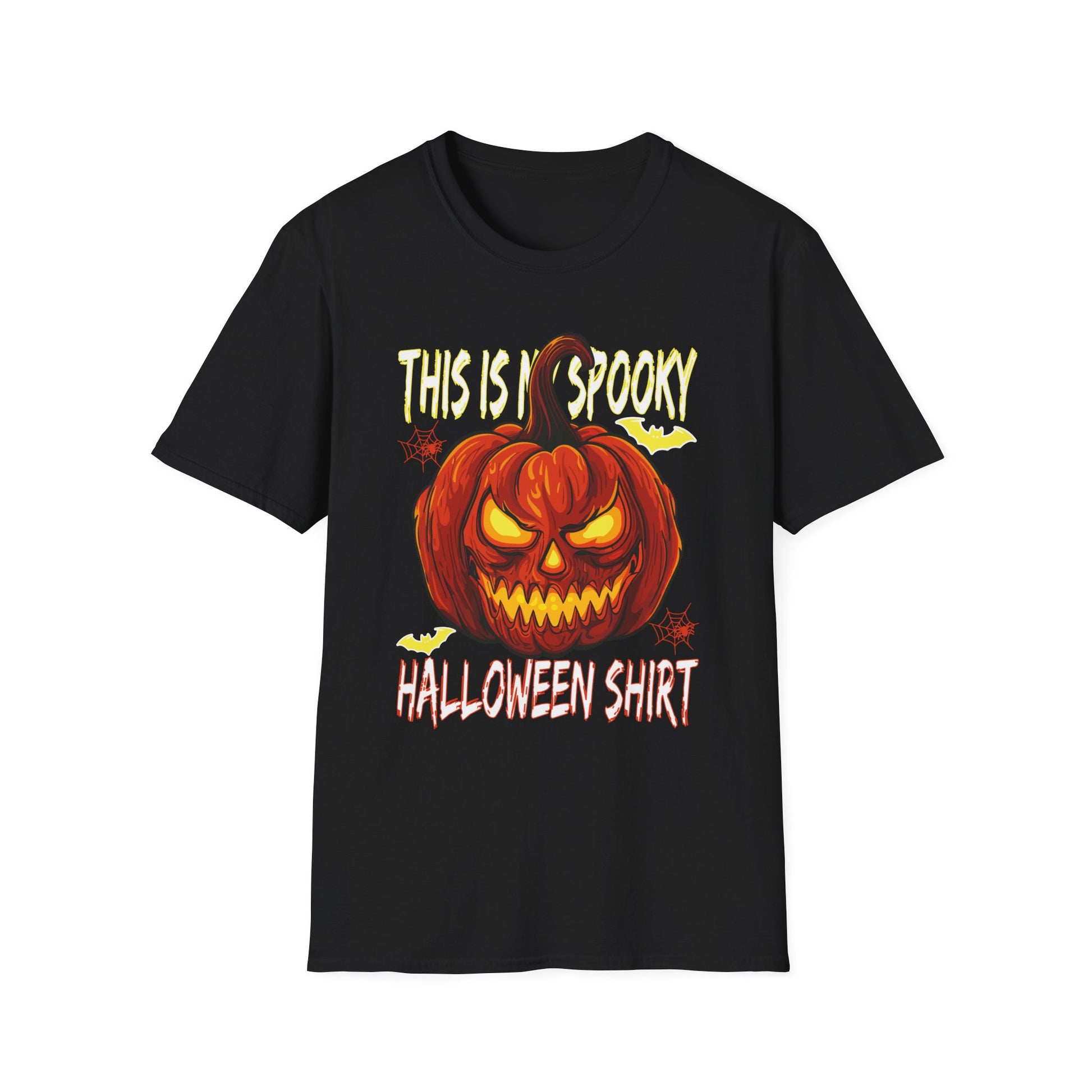 This Is My Spooky Halloween Shirt T-Shirt — Jack-O'-Lantern Horror Graphic Tee