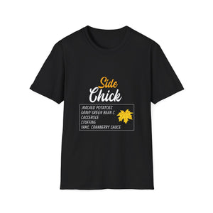 Thanksgiving Side Chick T-Shirt-productor-mockup Unisex T-Shirt