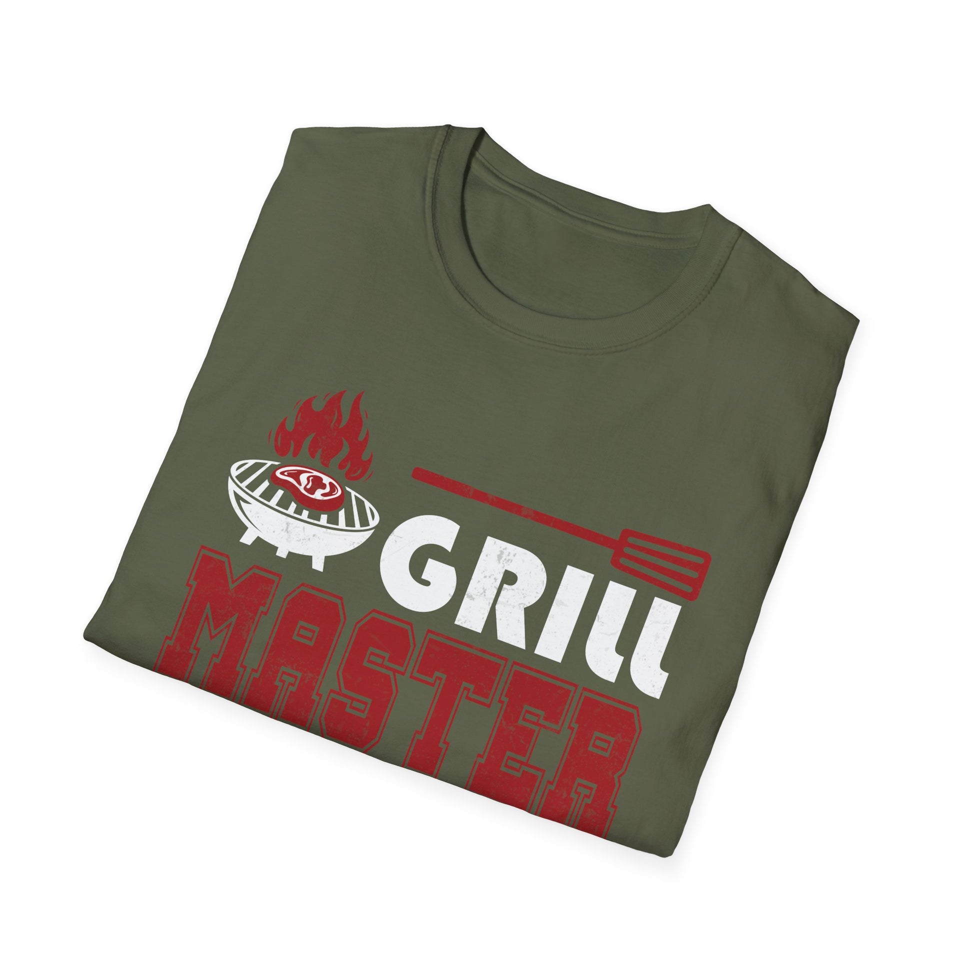 Grill Master T-Shirt — Patriotic BBQ Chef Tee