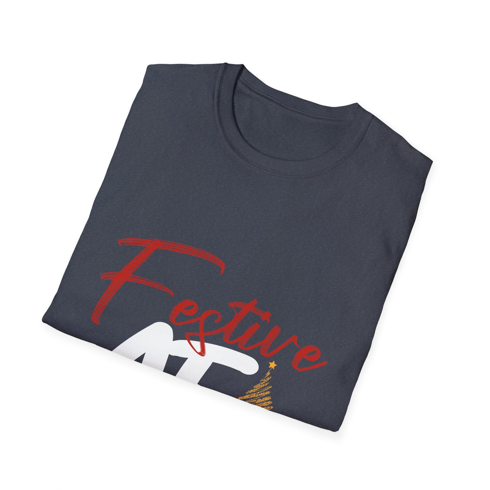 Festive AF  Funny Christmas Unisex T-Shirt
