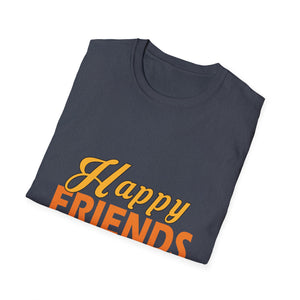 Friendsgiving T-Shirt — “Happy FRIENDS giving” Thanksgiving Tee  Unisex T-Shirt