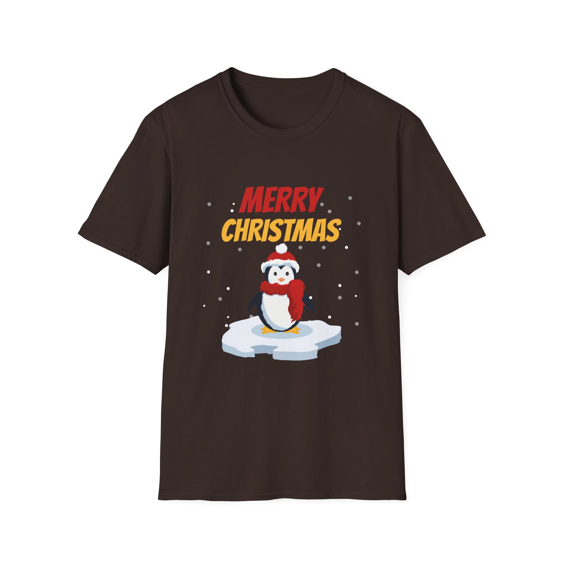 Christmas Penguin T-Shirt — Merry Christmas Holiday Graphic Tee