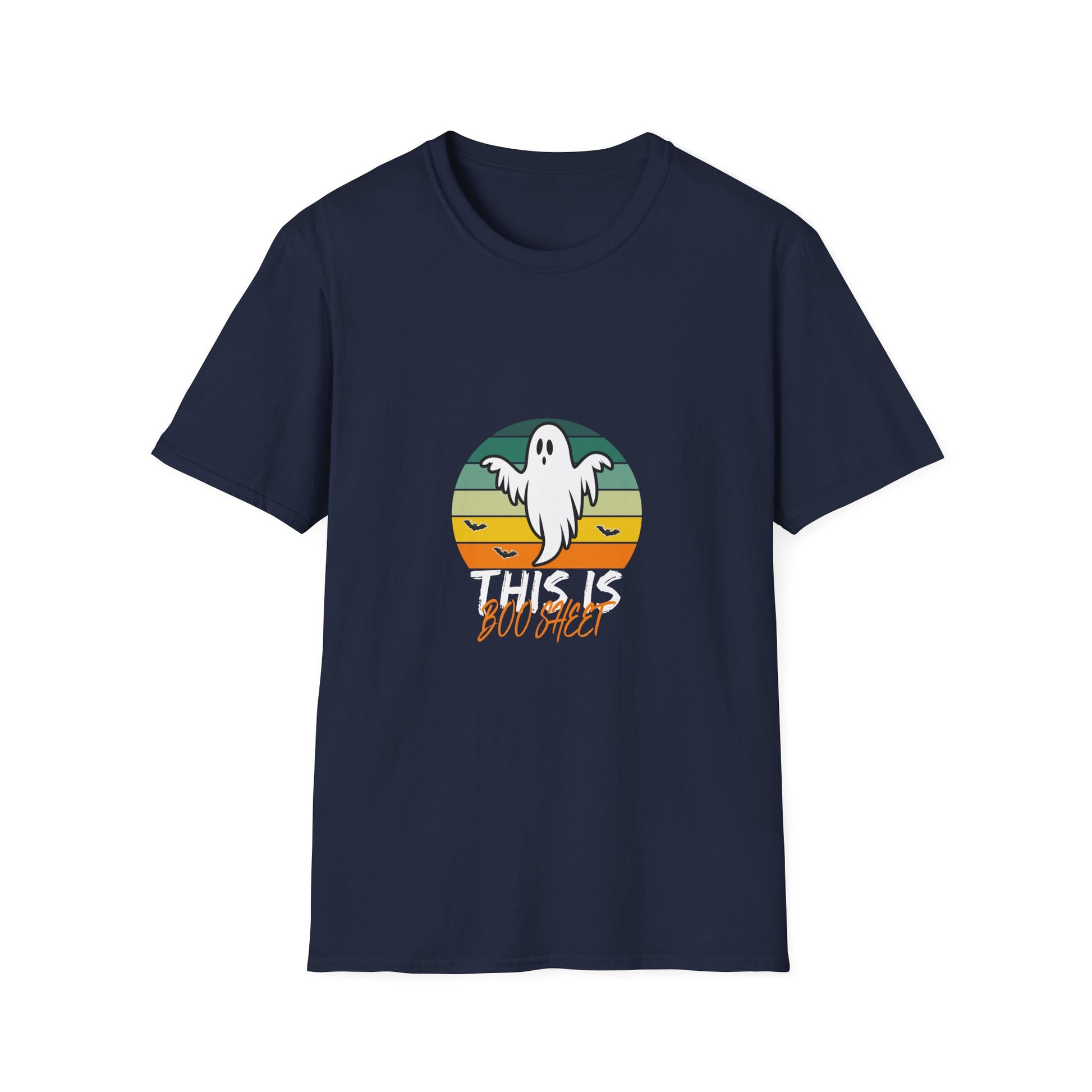 Halloween Ghost T-Shirt — "This Is Boo Sheet" Retro Vintage Tee