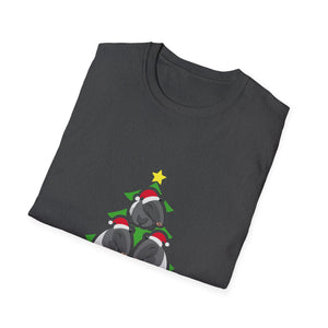 Christmas Tree of Pugs T-Shirt — Cute Holiday Pug Shirt