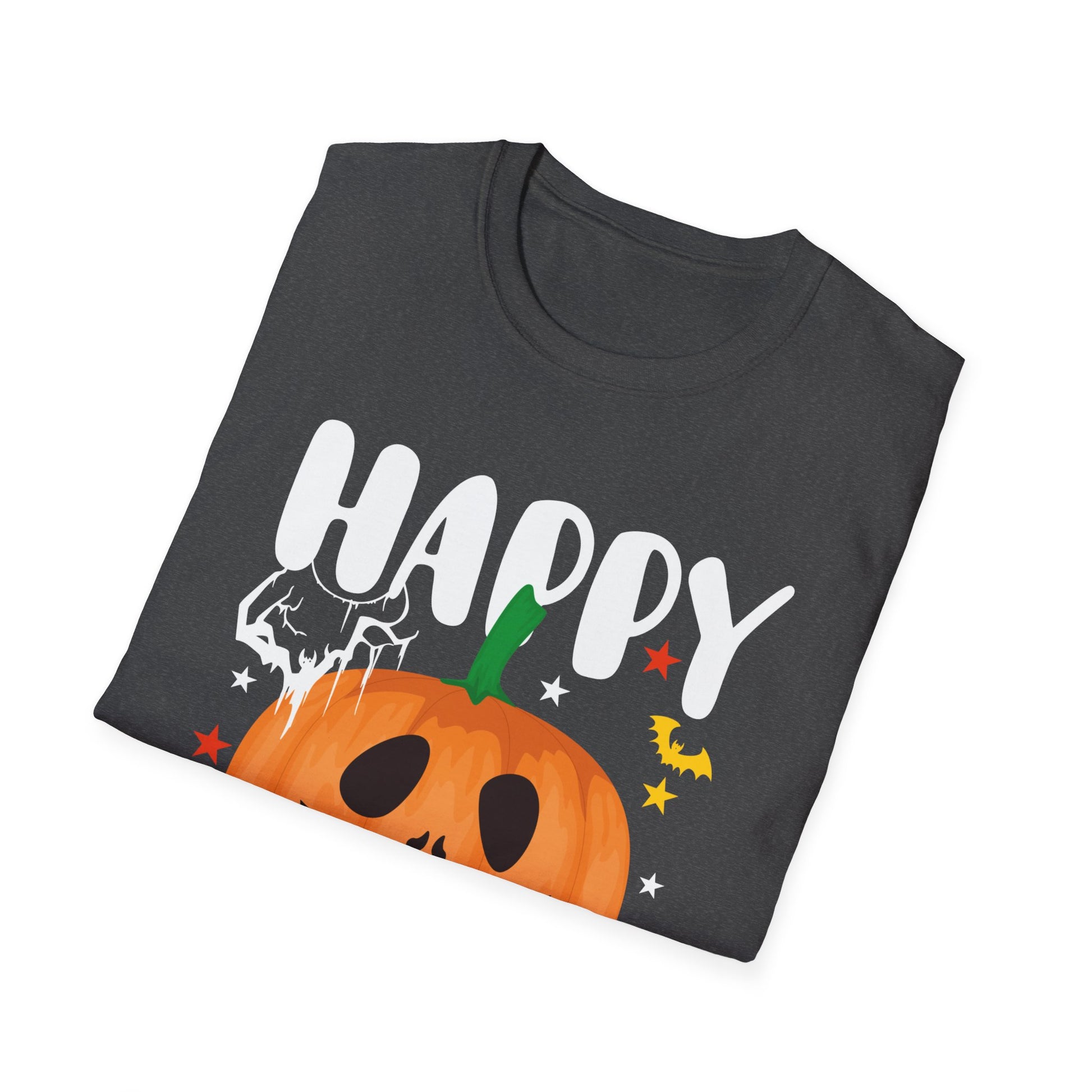 Cute Halloween Kids - Halloween Pumpkin - Happy Halloween TeeUnisex Softstyle T-Shirt