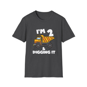 2nd Birthday Dump Truck T-Shirt — 