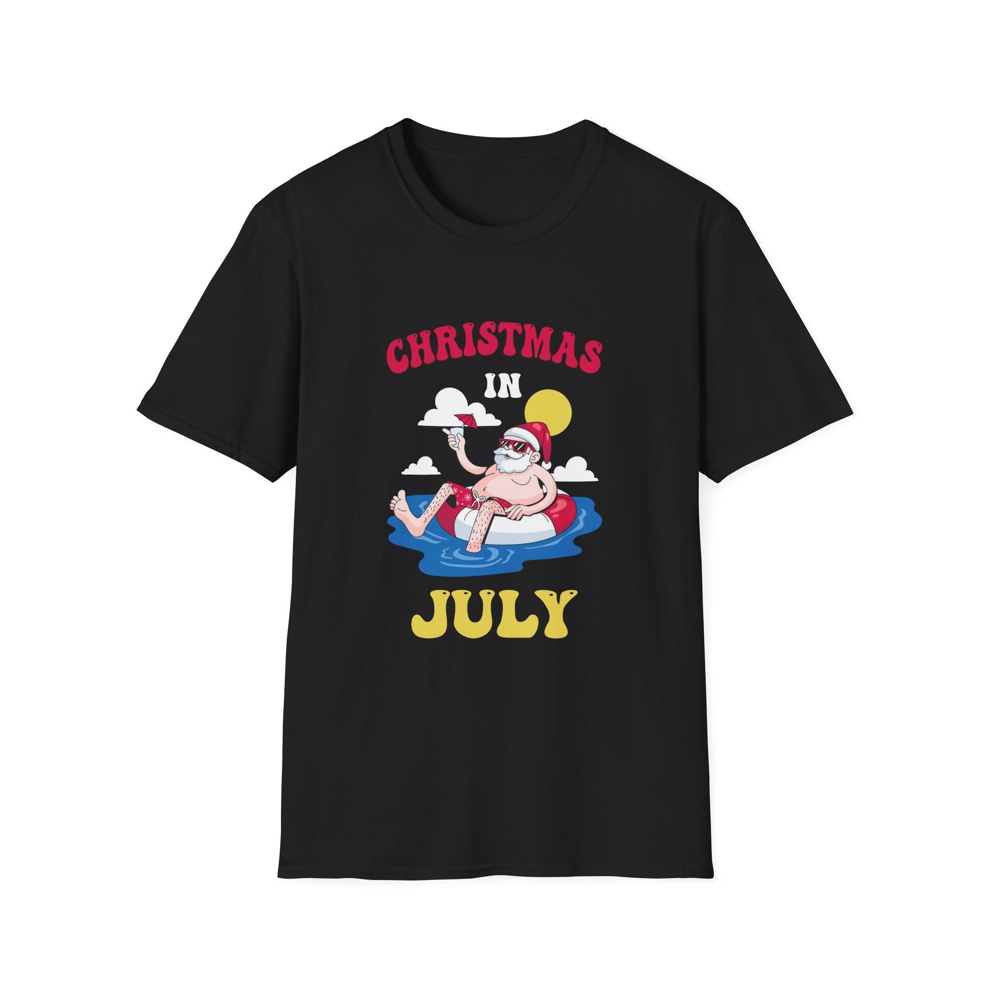Christmas in July funny santa xmas for Sommer Christmas Unisex T-Shirt