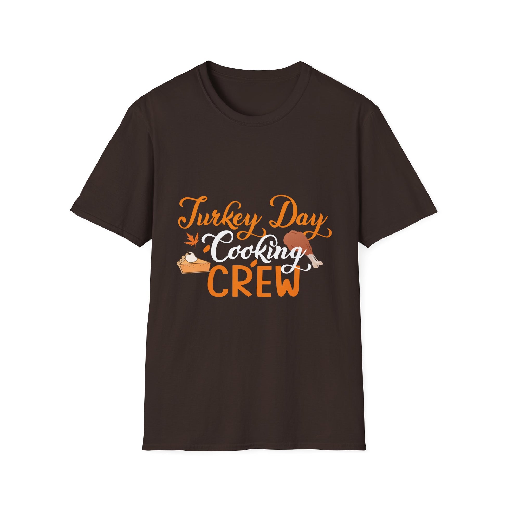 Turkey Day Cooking Crew T-Shirt — Thanksgiving Family Chef Shirt  Unisex T-Shirt