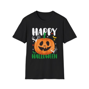 Cute Halloween Kids - Halloween Pumpkin - Happy Halloween TeeUnisex Softstyle T-Shirt