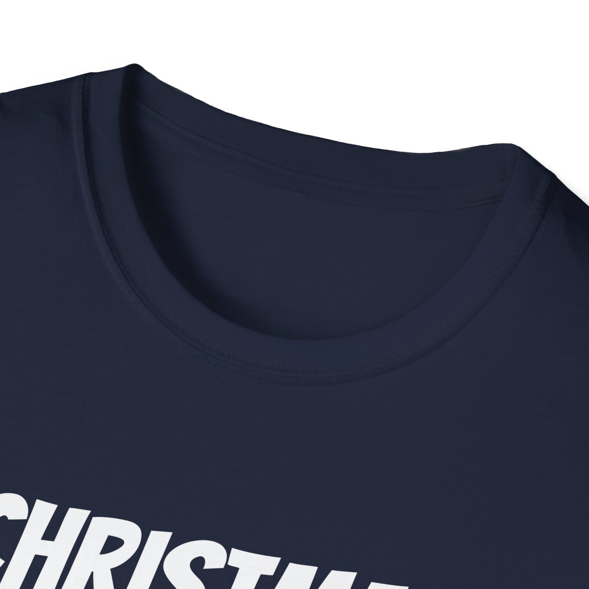 Christmas on the Farm T-Shirt — Holiday Barn & Snowman Farmhouse Tee