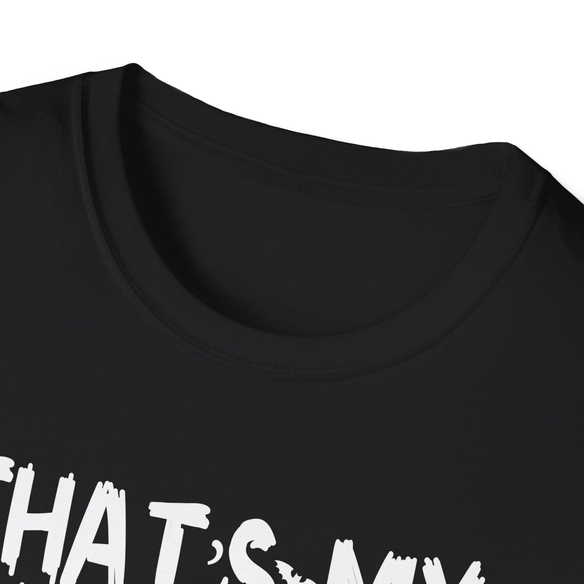 Halloween Costume T-Shirt — "That's My Halloween Costume — The End"