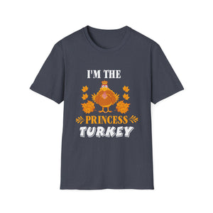 Thanksgiving Princess T-Shirt for Kids
