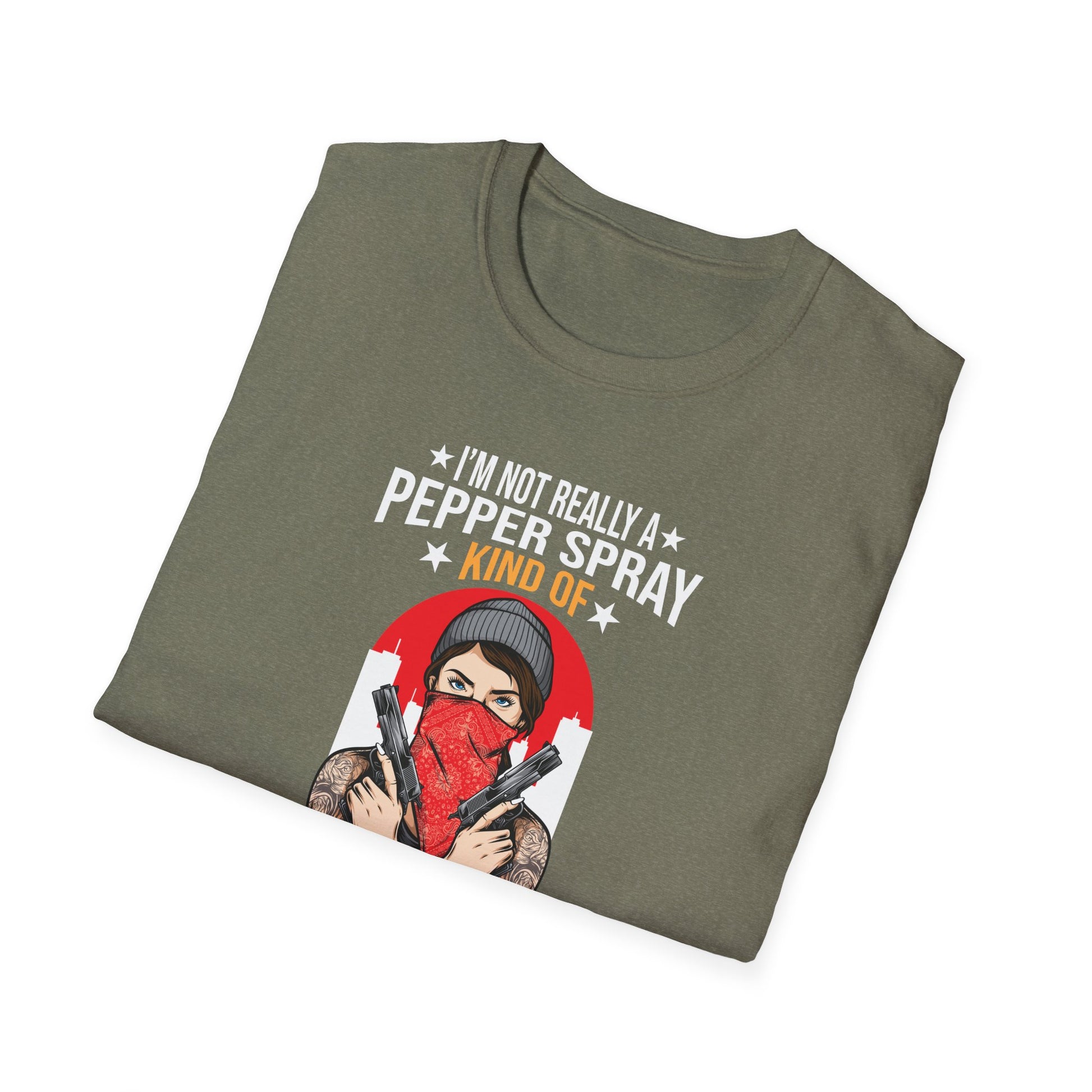 Gun Owner Girl tee Pepper Spray 2nd Amendment Unisex T-Shirt