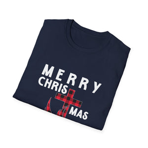 Christmas Plaid Dove T-Shirt — 