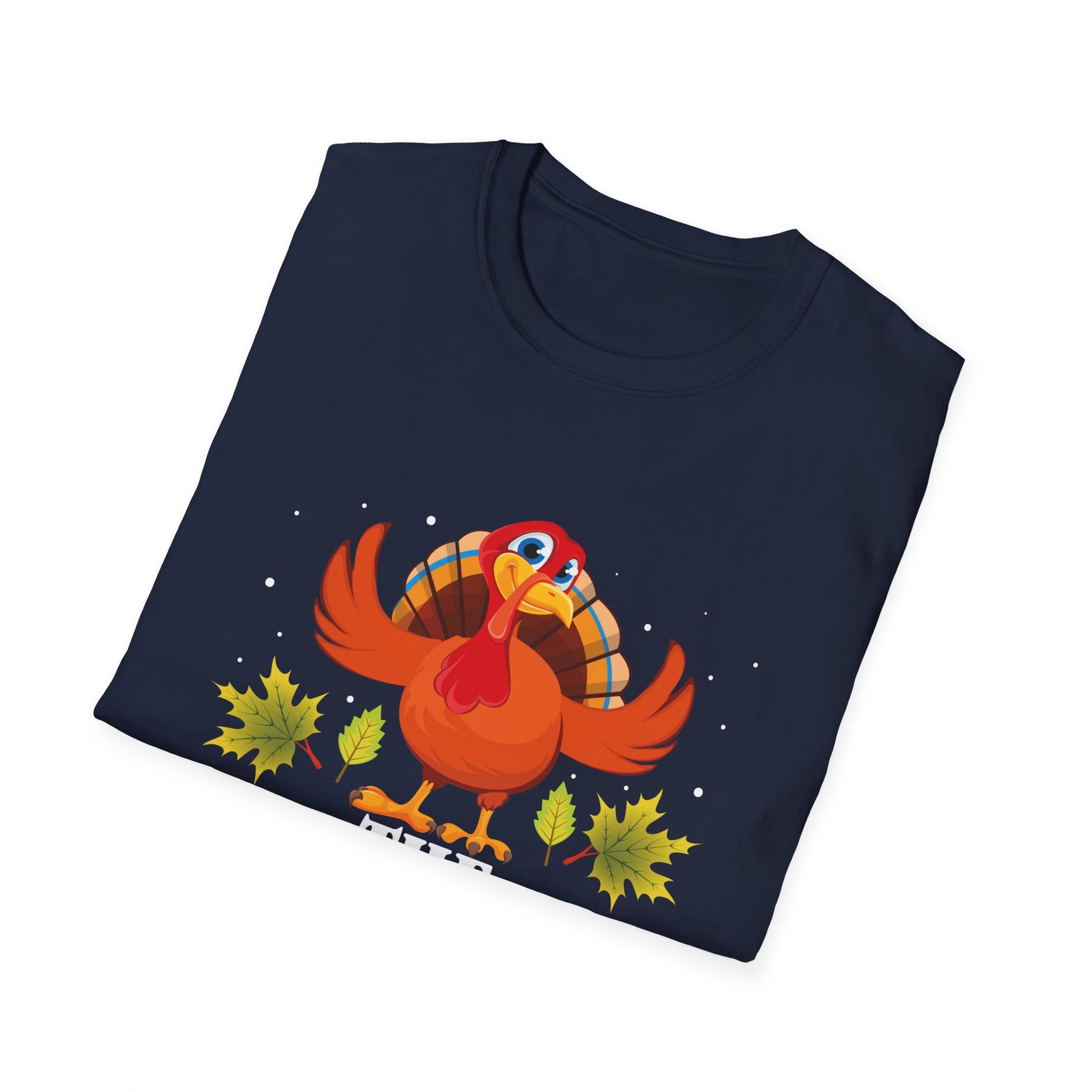Thanksgiving The Nana Turkey Matching Unisex Softstyle T-Shirt