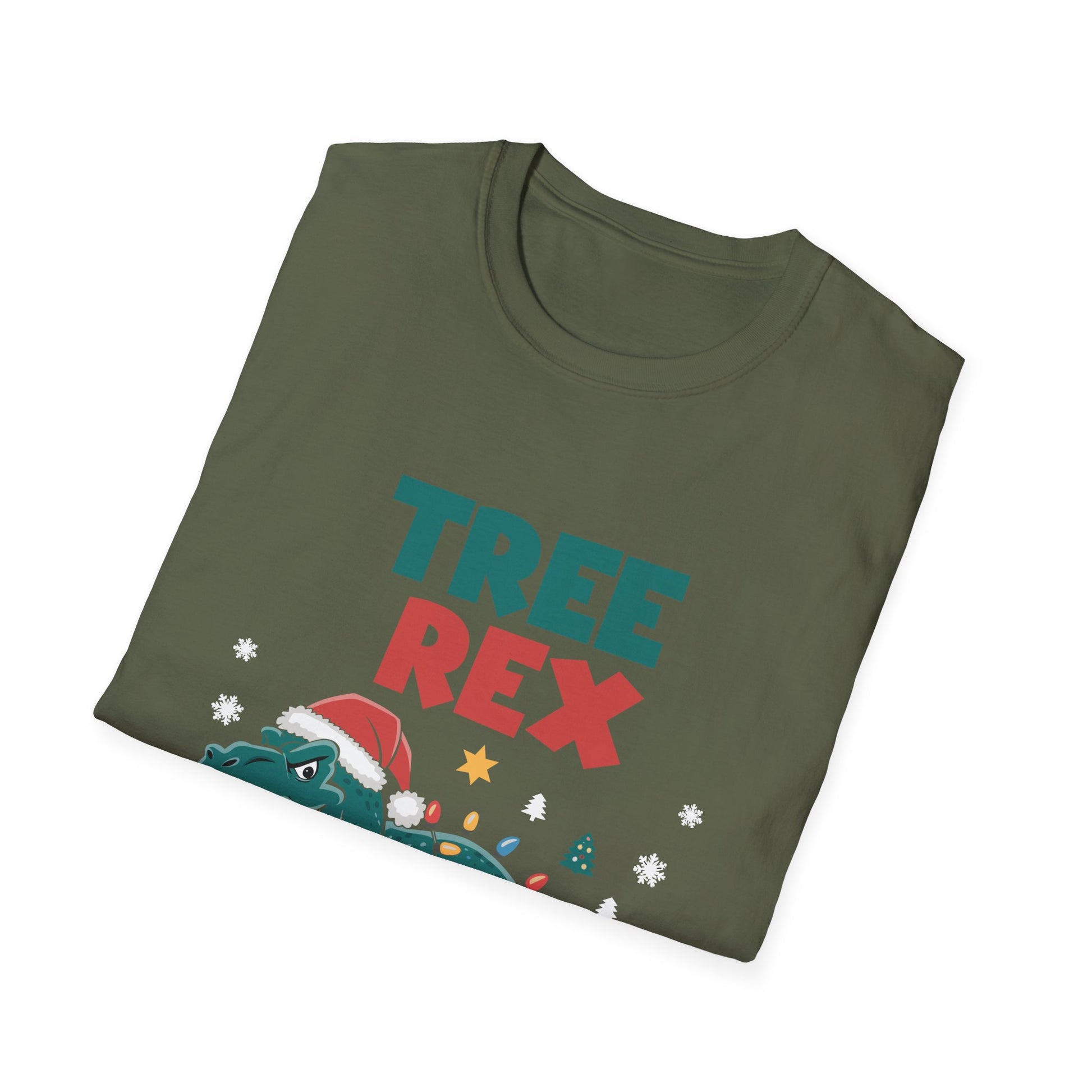 Christmas Dinosaur Christmas Tree Tree Rex Unisex T-Shirt