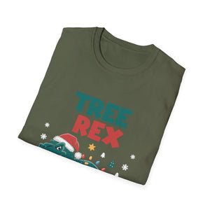Christmas Dinosaur Christmas Tree Tree Rex Unisex T-Shirt