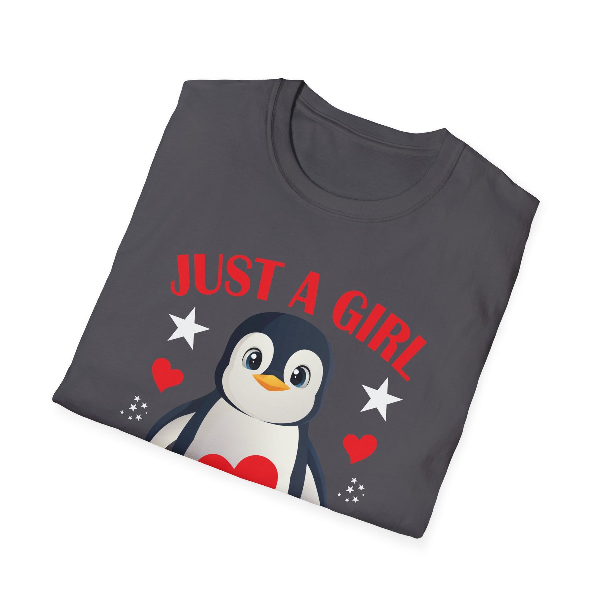 Funny Penguin Animal Just A Girl Who Loves Penguins Unisex T-Shirt