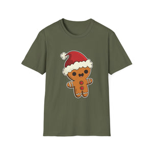 Christmas Gingerbread Man Shirt Cookie Baking Christmas Unisex T-Shirt
