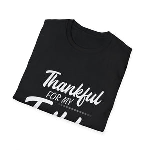 Thankful for My Tribe T-Shirt — Family Thanksgiving Graphic Tee